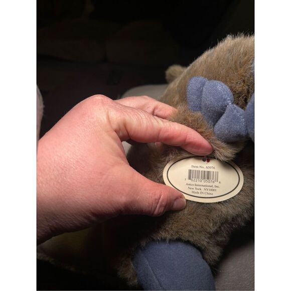 New Anico International Soft Blue Eyes 10” Platypus Plush Stuffed Animal - Picture 10 of 16